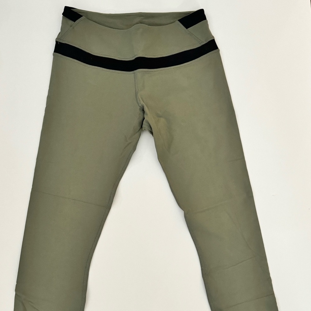 Olive Green Women's Leggings